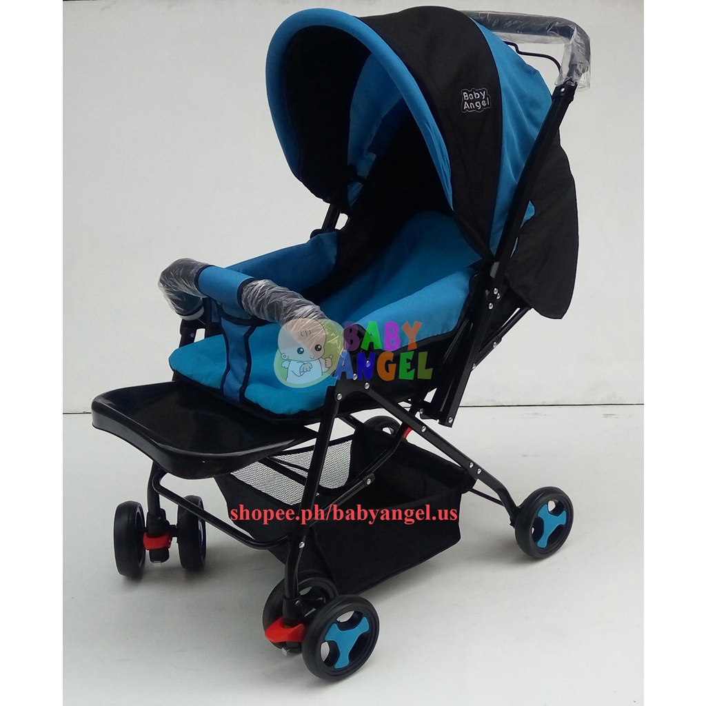 Foldable 3 Way Baby Stroller NAHIHIGA NAUUPO AND REVERSIBLE HANDLE w storage ST7301 BLUE Shopee Philippines