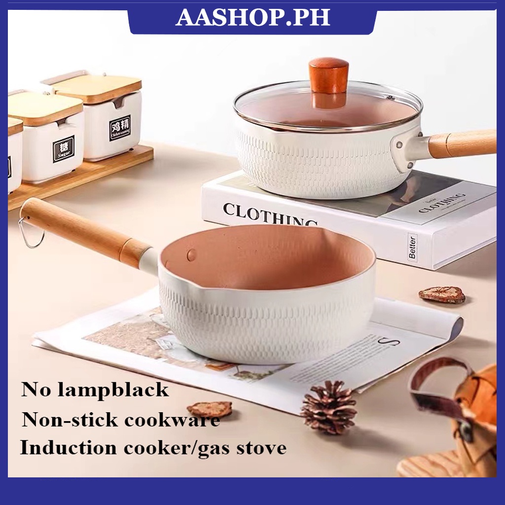 Multi cooking Pot 2L milk Pot Non Stick Frying Pan Fryer Food Steamer ...