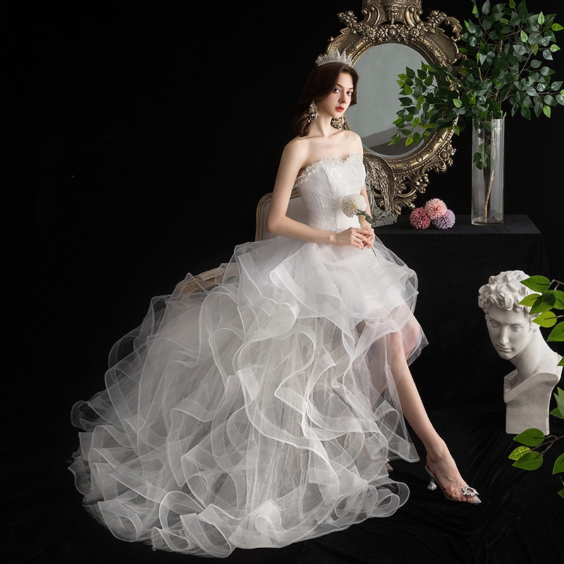 Shop wedding simple dress civil for Sale on Shopee Philippines
