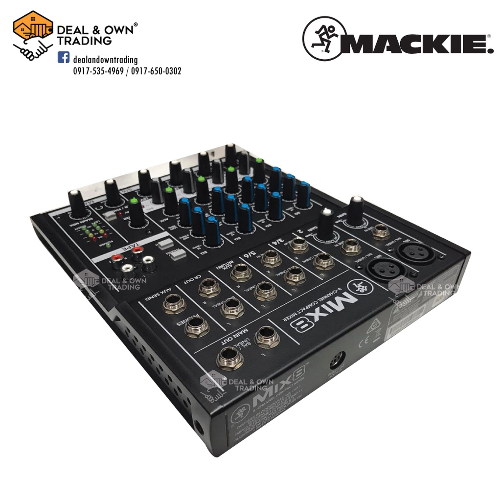 Mackie Mix8 8-channel Compact Mixer | Shopee Philippines