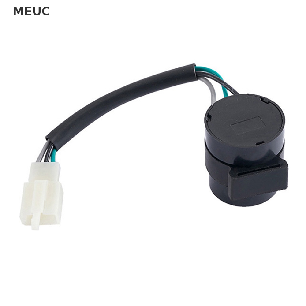 Meuctiffy Black 3 Pins Round Turn Signal Flasher Relay Blinker For GY6