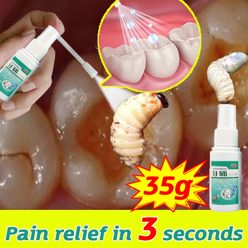 35ml Toothache Pain Relief Spray Toothache Prevention Oral Care ...