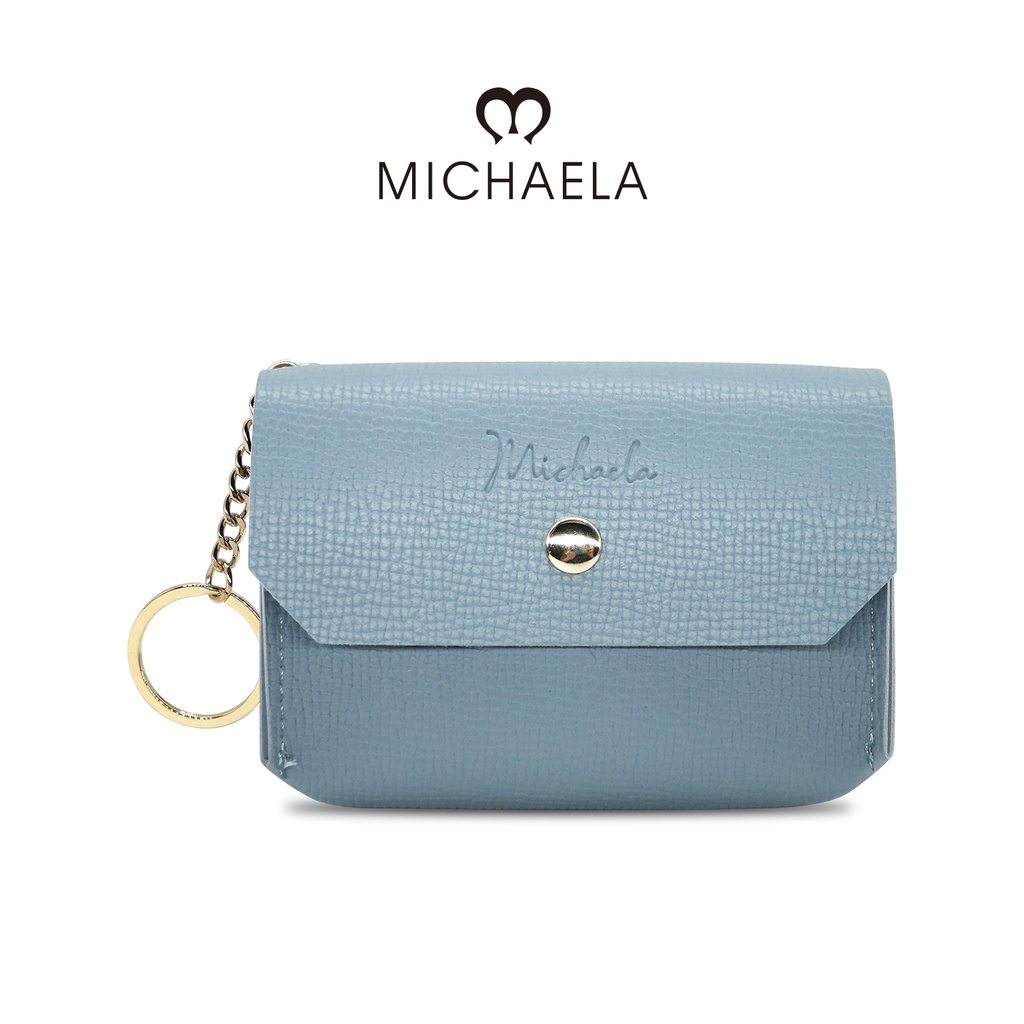 MICHAELA Spacious Coin Purse with Keychain for Credit Cards Bill Lipstick Small Wallet MLP51190 2H Shopee Philippines