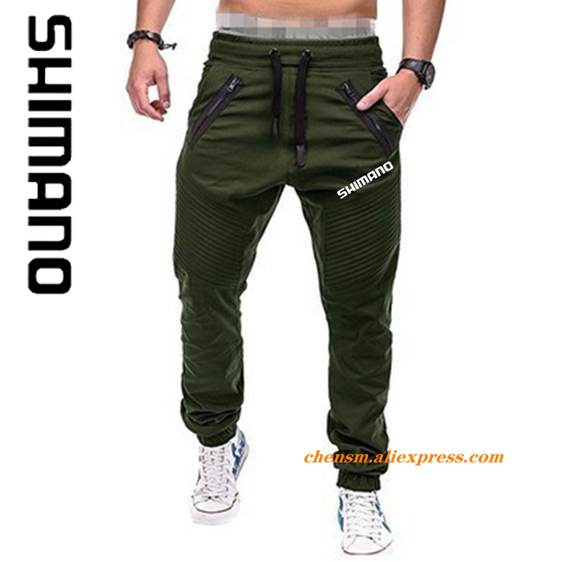 2023 Shimano Men Fishing Sportswear Fitness Jogging Pants Joggers Casual Outdoor Skinny Bottoms Sport Sweatpants Trousers Gym Training Track Cycling Pants Shopee Philippines