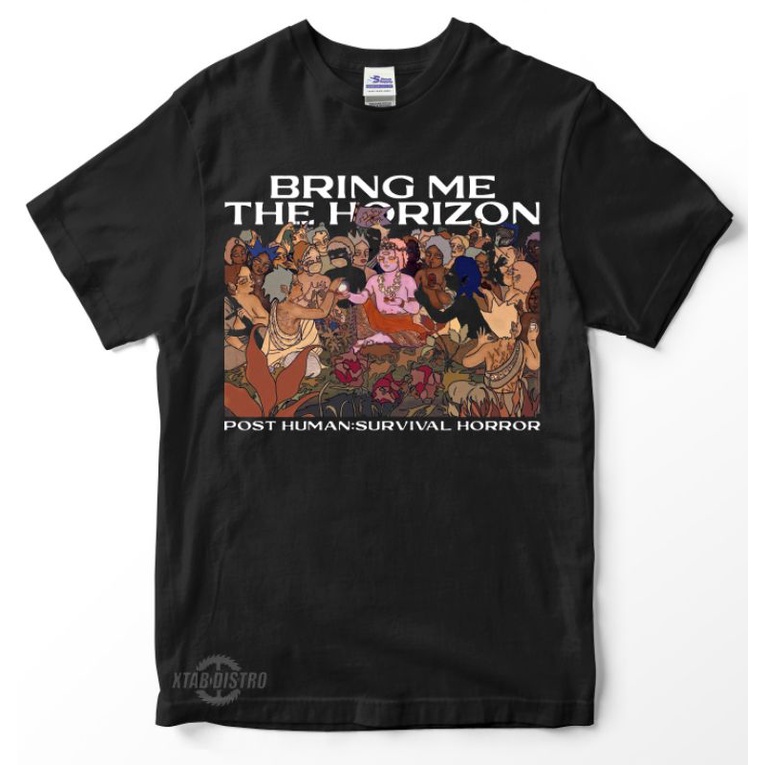 BRING ME THE HORIZON POST HUMAN SURVIVAL HORROR Premium t-shirt bmth ...