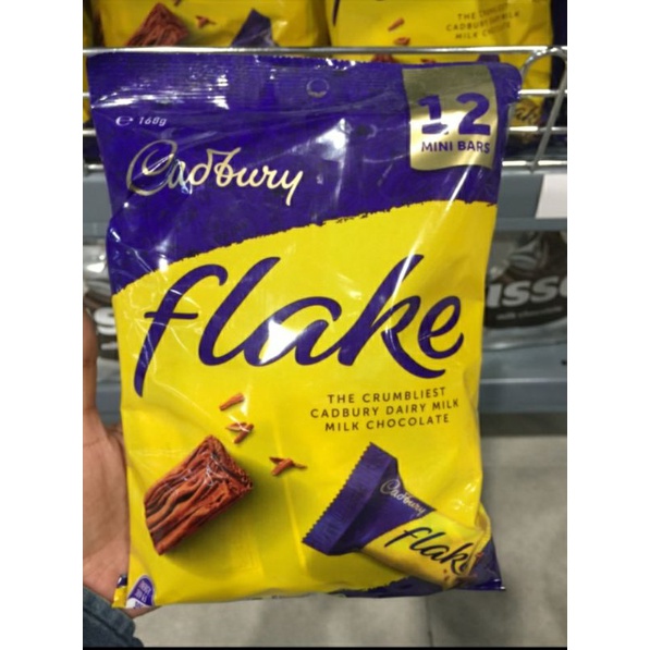 Cadbury Flake Chocolate Bars, 12-Count