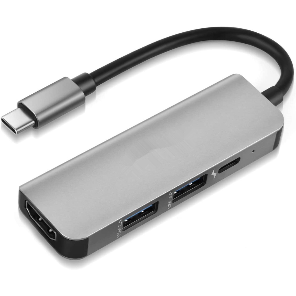 USB C Hub USBC Dongle 4K USB 3.0 87W PD for MacBook