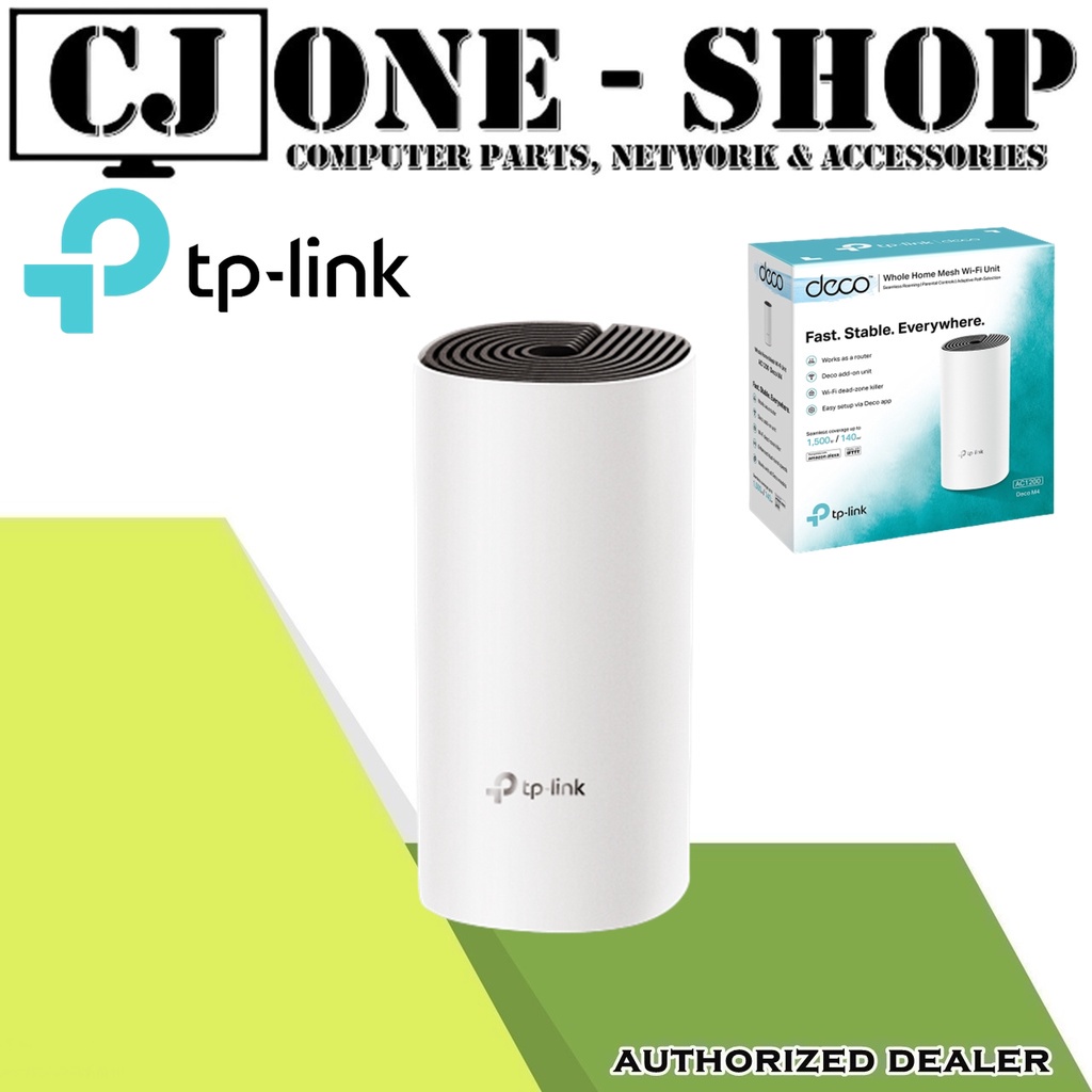 Hot sale】Tp-Link Deco M4 Ac1200 Whole Home Mesh Wi-Fi System