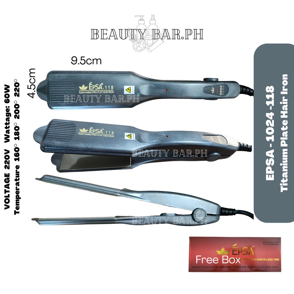 Epsa 2024 hair straightener