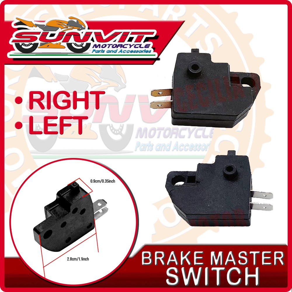 MOTORCYCLE BRAKE MASTER SWITCH LEFT / RIGHT | Shopee Philippines