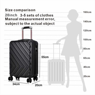 Travel bag suitcase 20 inch universal wheel 360 degree rotation lightweight  waterproof suitcase