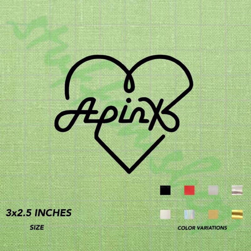 APINK decal cutout sticker | Shopee Philippines