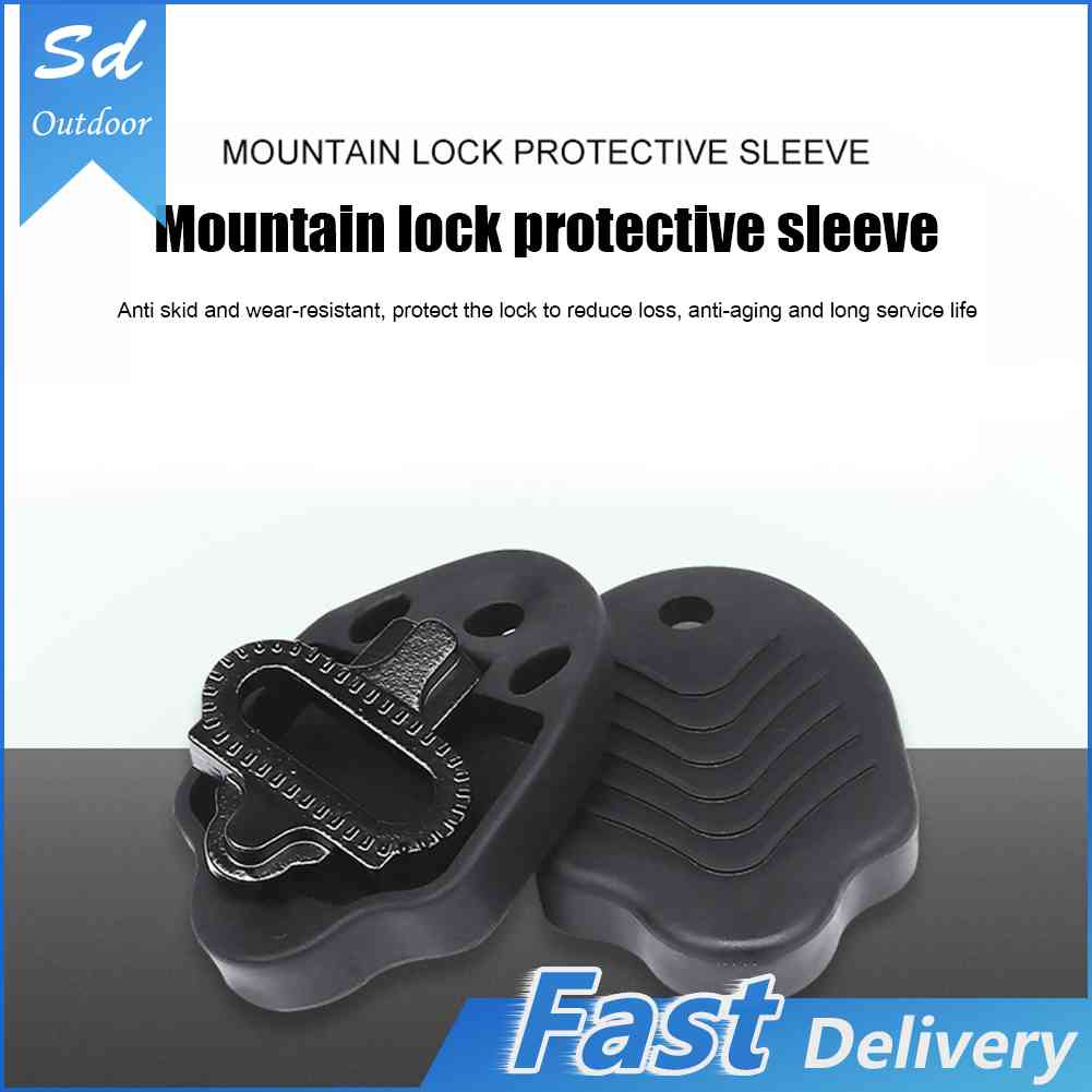 NEW Rubber Cleat Covers MTB Bike Self Locking Pedal AntiSlip Cleat