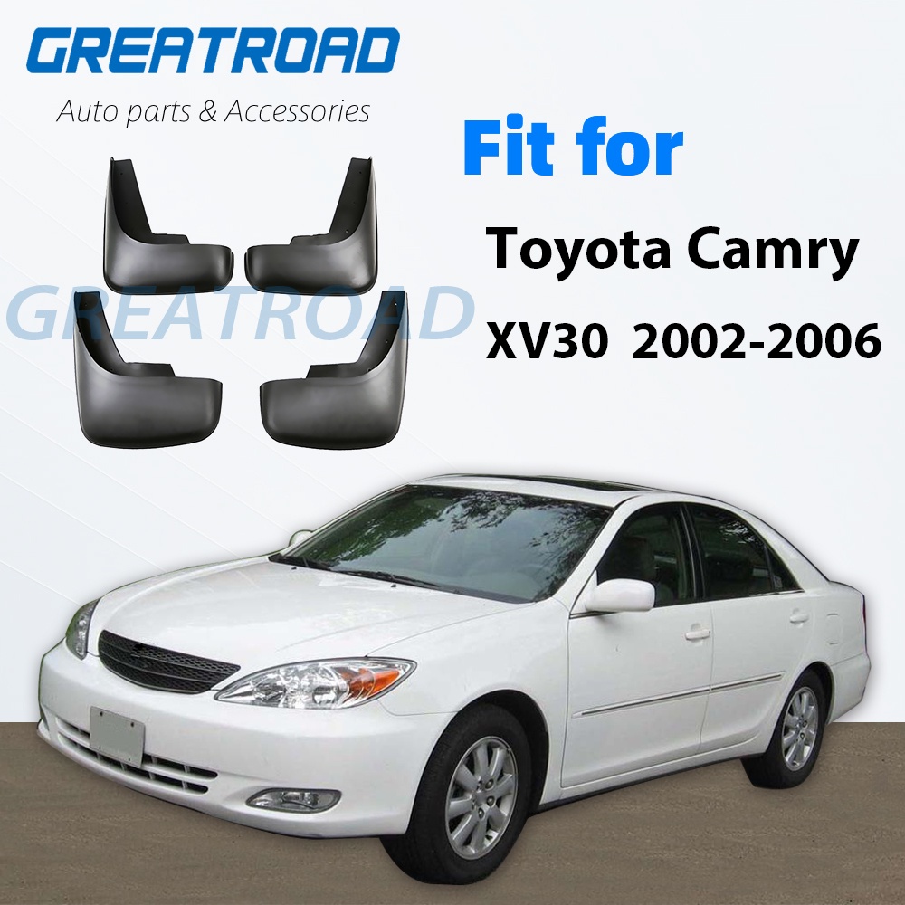 thumbnail image 2 of MIROZO 4-Piece Mud Flap Set For Toyota Corolla, Camry, RAV4 - Black Plastic Splash Guards 2 of 6