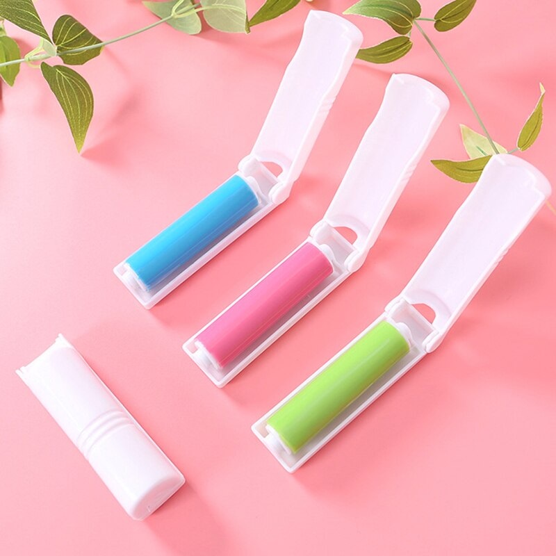 Washable Lint Remover with Case Sticky Roller Hair Remover Dust Pet Fur