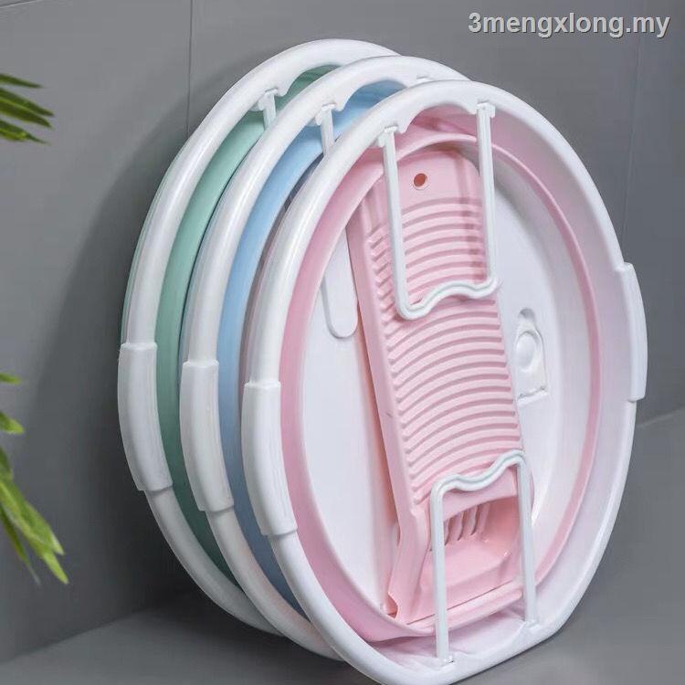 Collapsible Basin Household Extra Large Own Washboard Washbasin with