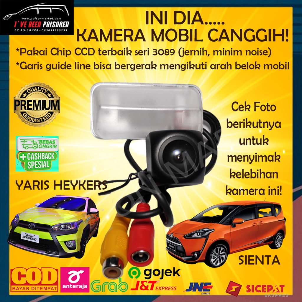 Car Reversing Camera Car Parking Camera Toyota Sienta Car Camera All ...