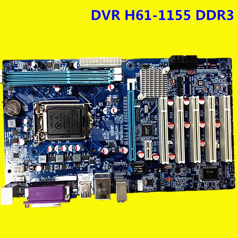 New H611155 DVR monitoring motherboard DDR3 industrial security big