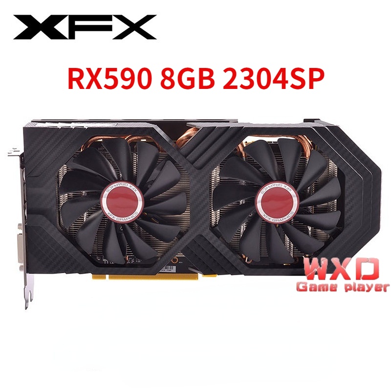 XFX RX 580 8GB Graphics Cards AMD Radeon RX580 8GB Video Screen
