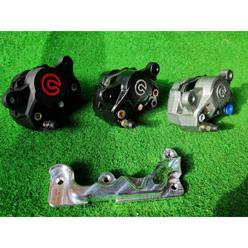 Brembo Caliper premium copy with CNC bracket for pcx 150 160 Harap Made ...