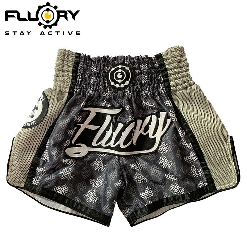 FLUORY Competition Muay Thai Pants Men's Training Suit Boxing ...