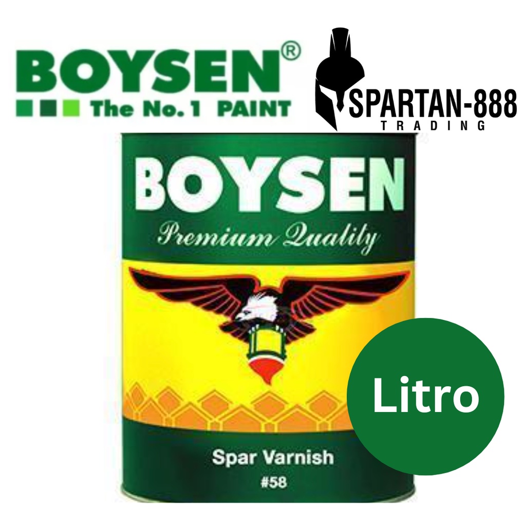 Spar Varnish B-58 1LITER Boysen | Shopee Philippines