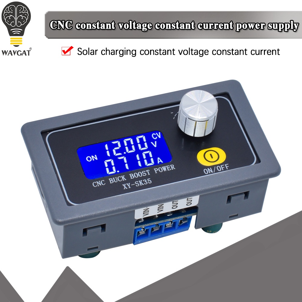 CNC DC DC Buck Boost Converter CC CV 0.6-30V 4A Power Module Adjustable ...