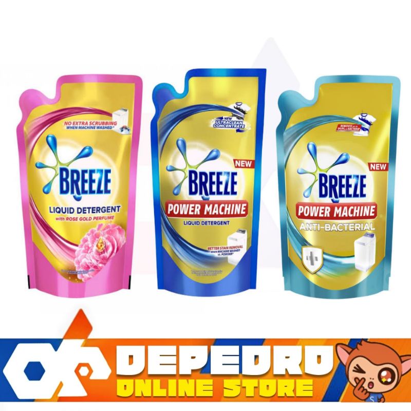 Breeze Liquid Detergent Refill Pack 650ml670ml Shopee Philippines