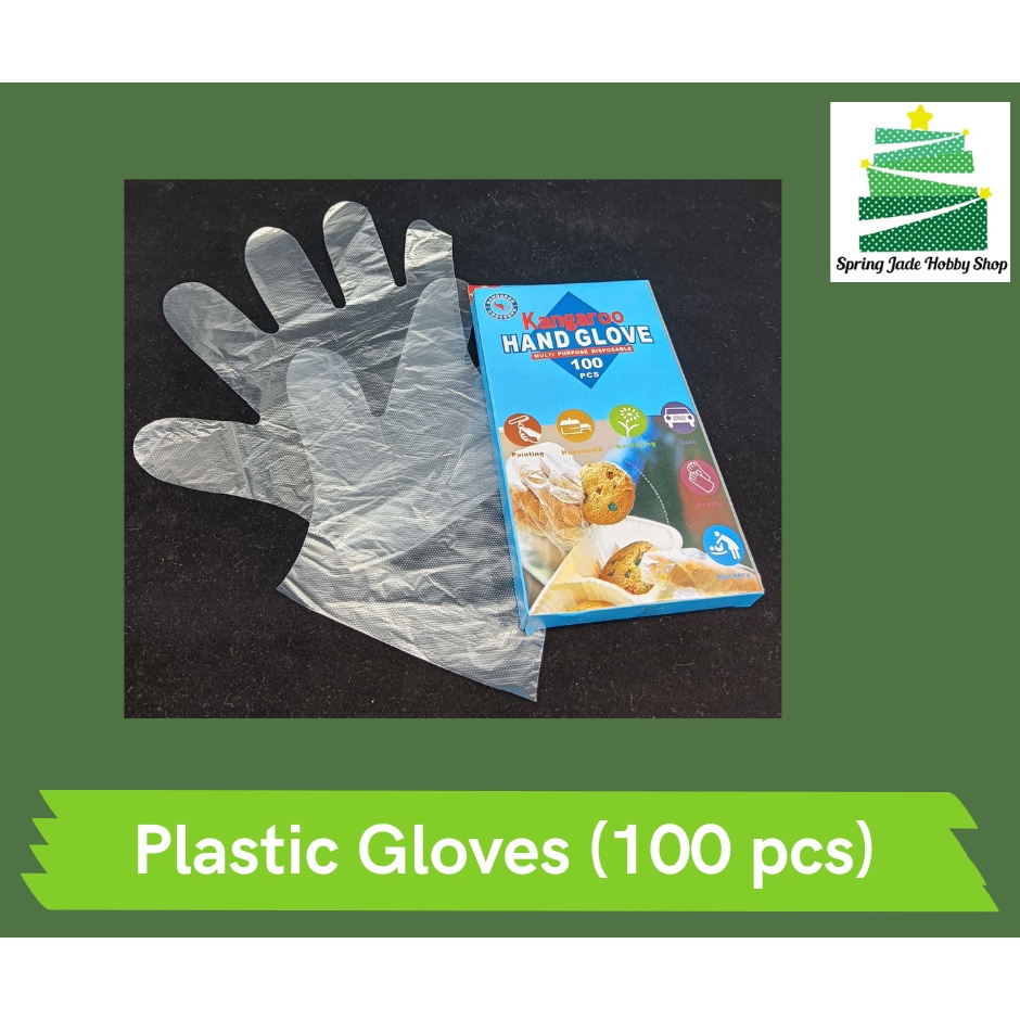 Spring Jade Disposable Hand Gloves with box 100 pcs Shopee Philippines