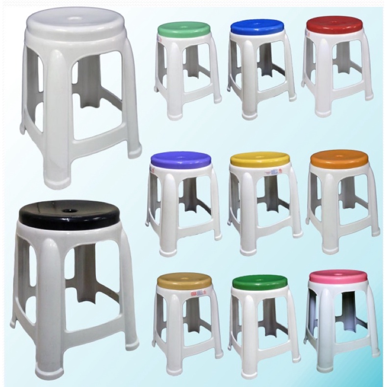 Round Plastic Stool Chair Shopee Philippines