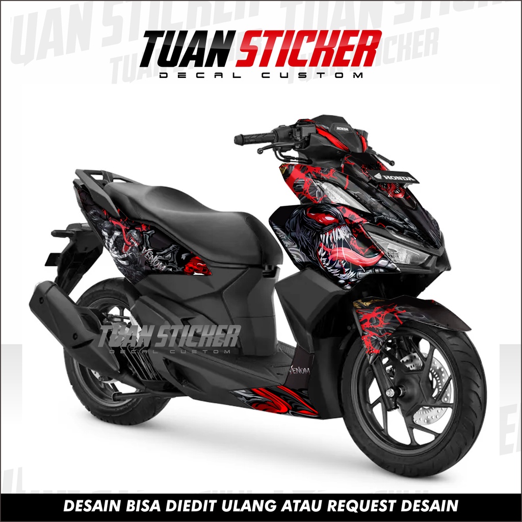 Sticker Decal Full Body Honda Click Full Body Sticker