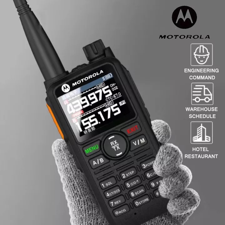 Walkie Talkie Long Range 20KM Dual Band VHF/UHF Two Way Radio 18 Watts
