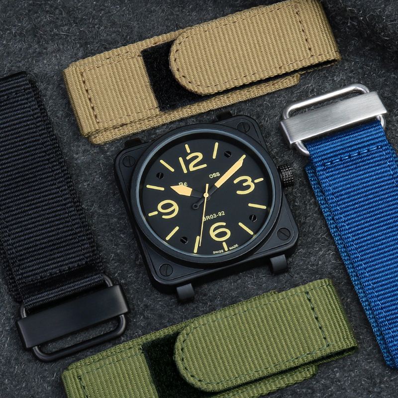 hot sale Suitable for Panerai Bell Ross nylon belt Velcro BR