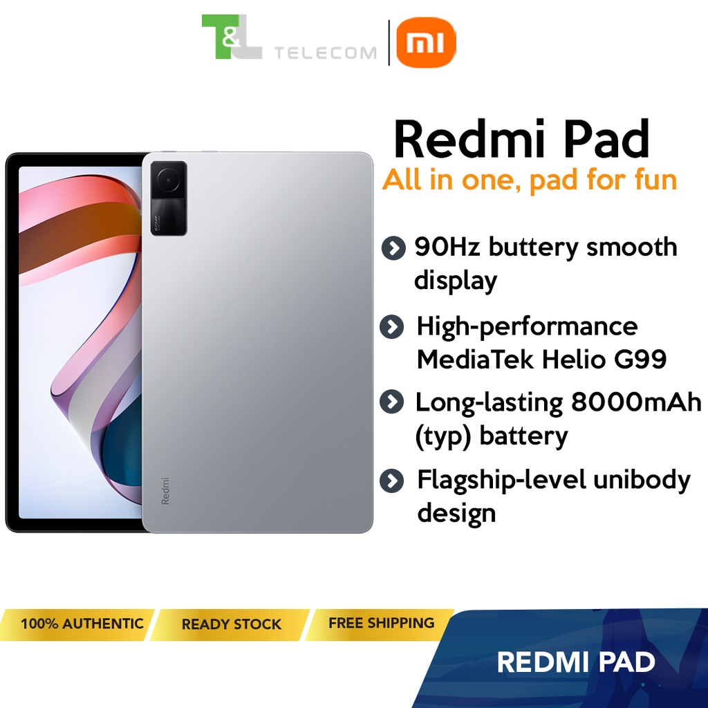 激安 Xiaomi Redmi Pad 4GB+128GB CN版 smartsmile.it