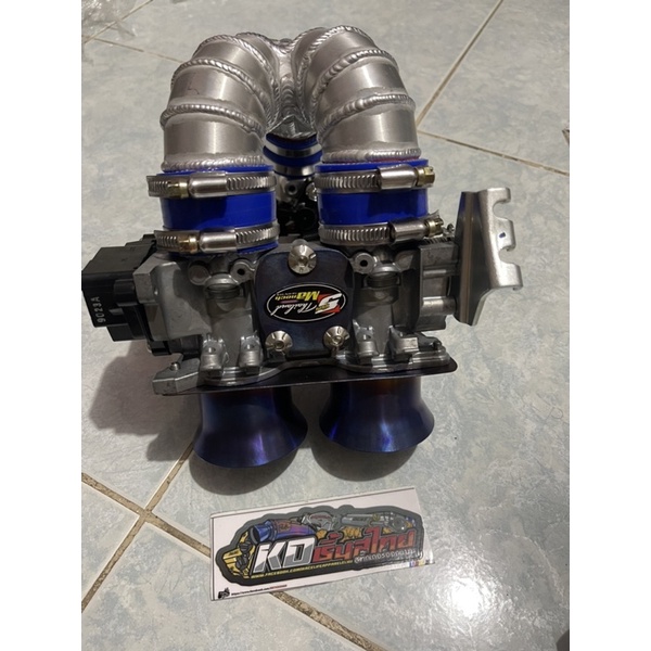 DUAL THROTTLE BODY RAIDER FI /AEROX NMAX BY MANOCH | Shopee Philippines