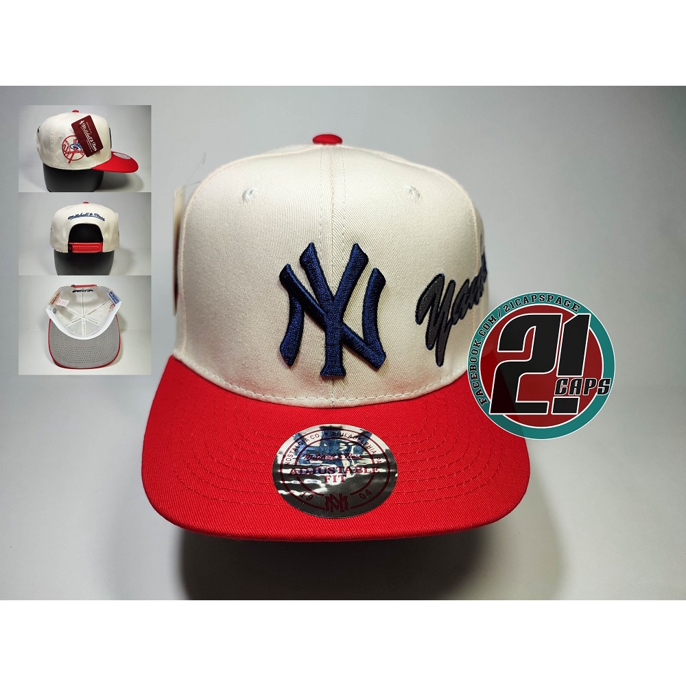 CapSwag.com - 🛒 Available Now:  🛒 Celebrate dad  with the New York Yankees Father's Day 9Twenty Fitted Cap featuring a navy  blue Yankees logo and MLB ribbon on the side, now