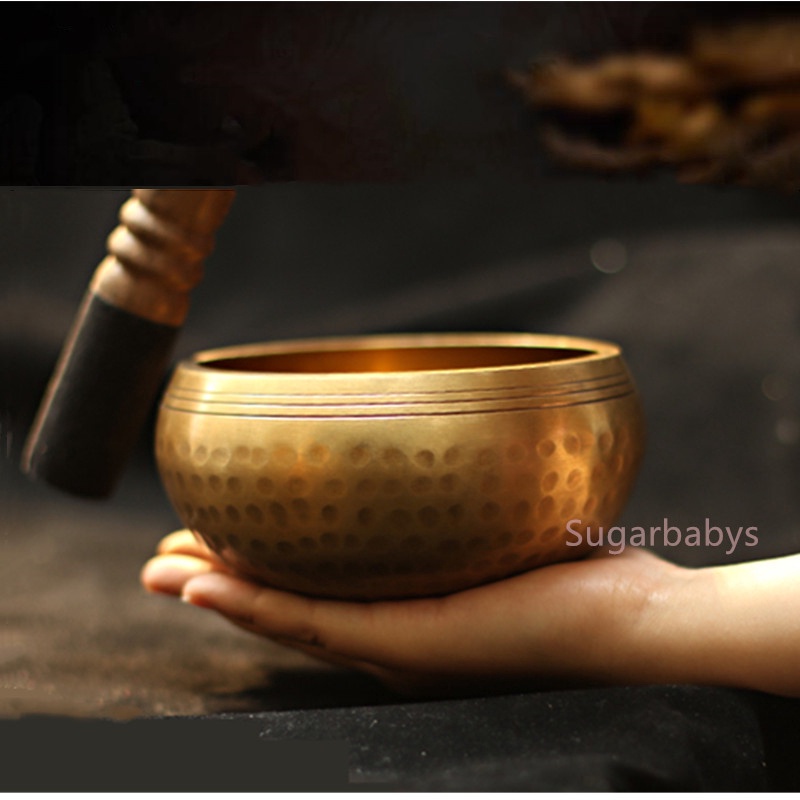 13cm 15cm 17.5cm 20cm Tibetan Singing Bowl Resonance Healing Meditation