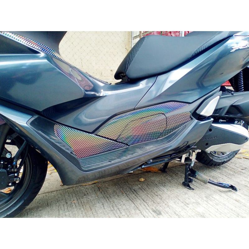HONDA PCX 160 SIDE FOOTPEG CARBON PROTECTOR | Shopee Philippines