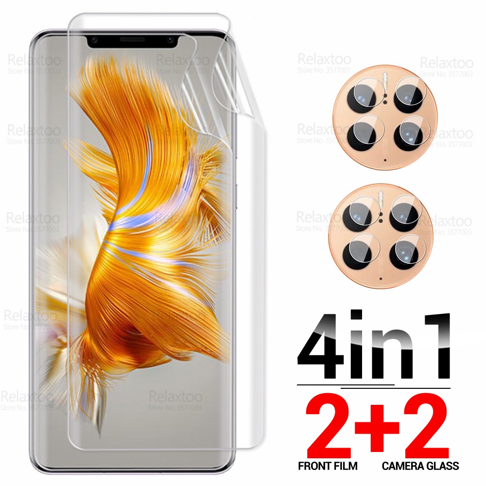 Hydrogel Displayschutzfolie Für Huawei Mate 50 Pro – 3 Stück, Weiche TPU Folie, HD Klar, Kratzfest, Selbstheilend