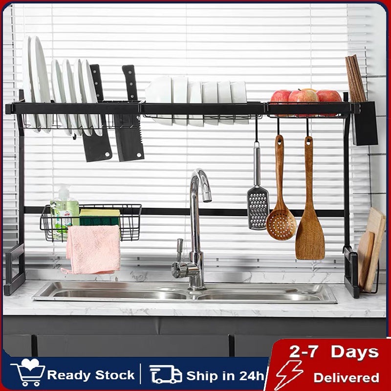Stainless Steel Kitchen Rack Dishwasher Chopstick Rack Storage