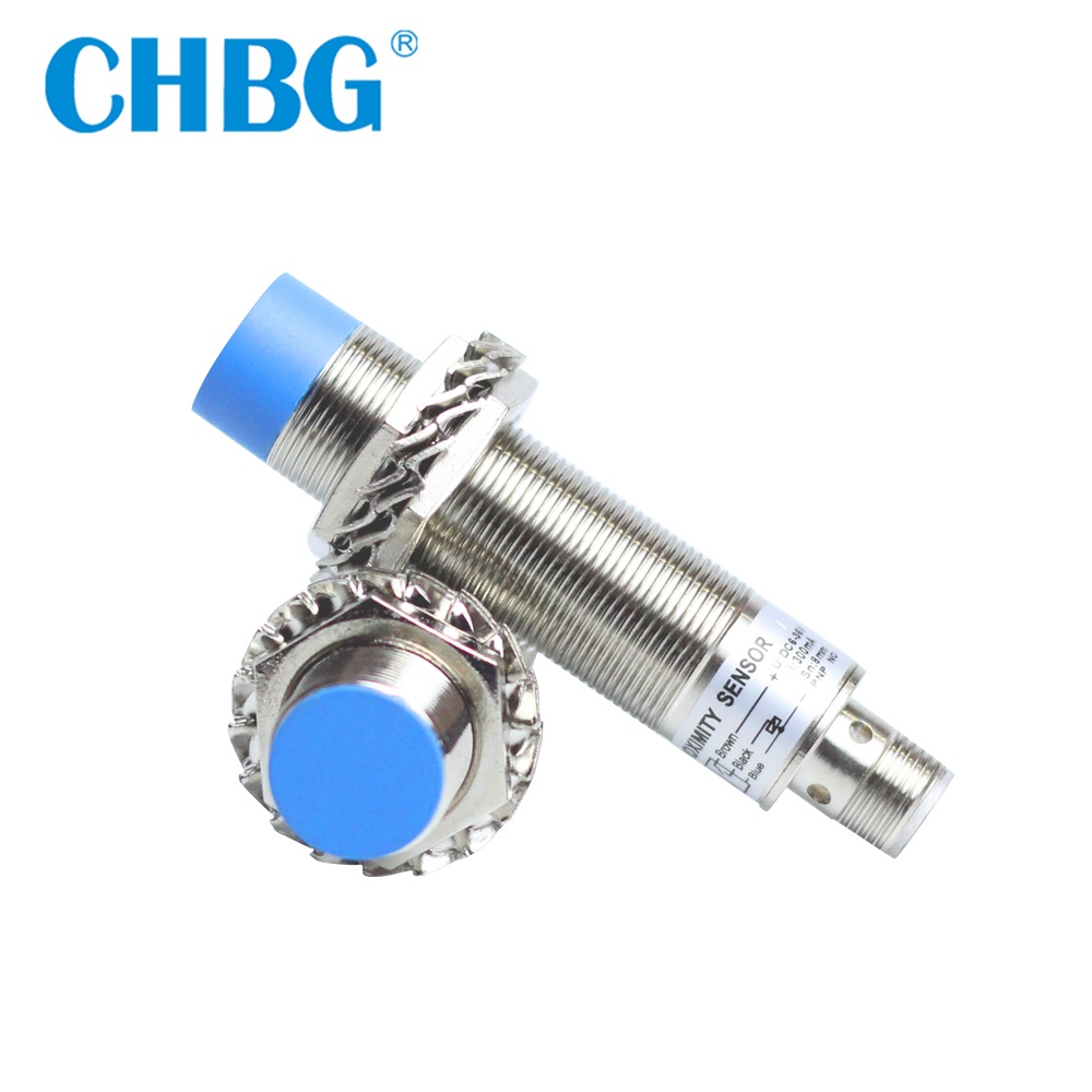 CHBG IP65 M18 Inductance Proximity Sensor NPN PNP 5mm 8mm 4pin