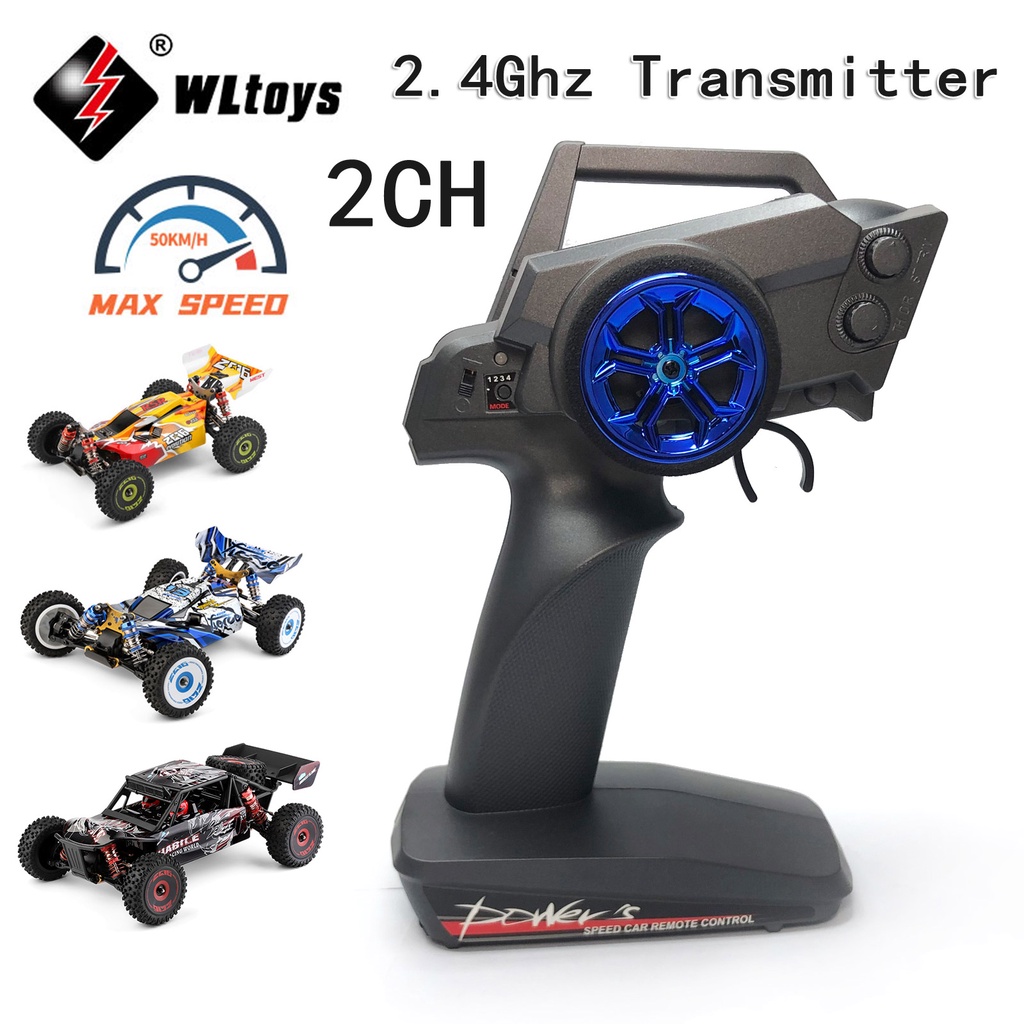Wltoys 124017 124016 144010 V2 RC Car Remote Control Transmitter