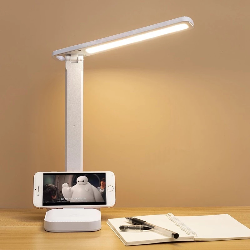 Desk lamp eye protection touch dimmable LED lamp student dormitory USB
