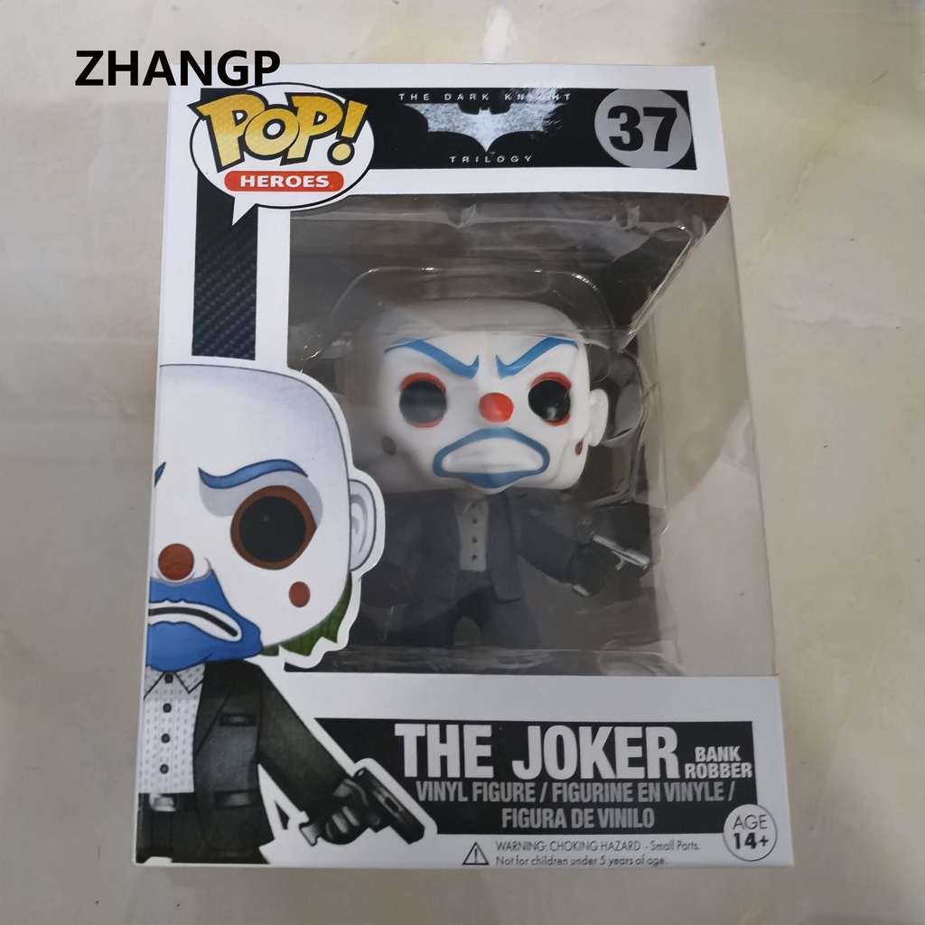 Funko Pop 37 Heroes DC The Dark Knight The Joker (Bank Robber) Vinyl ...