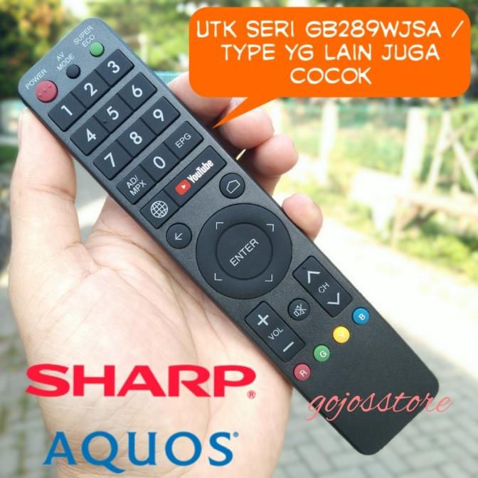 Sharp smart tv Remote Control For GB289WJSA Series Shopee Philippines