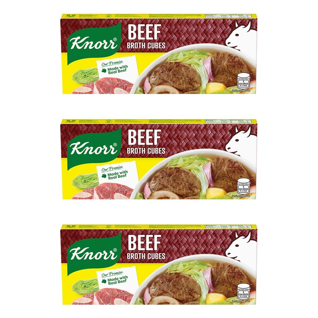 Knorr Beef Broth Cubes Savers G X Free Gift Shopee Philippines