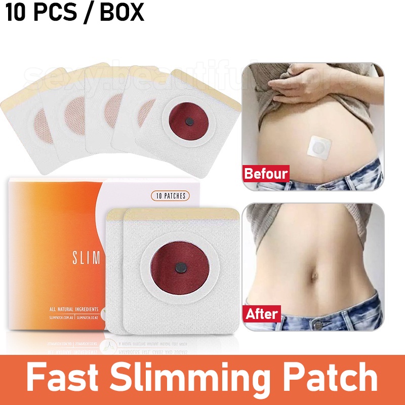 10PCS Slimming Patch Fast Efficient Lose Weight Natural Chinese Herbal