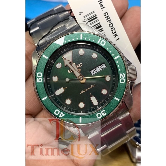SEIKO SRPD63K1 STAINLESS MENS SPORT 100M | Shopee Philippines