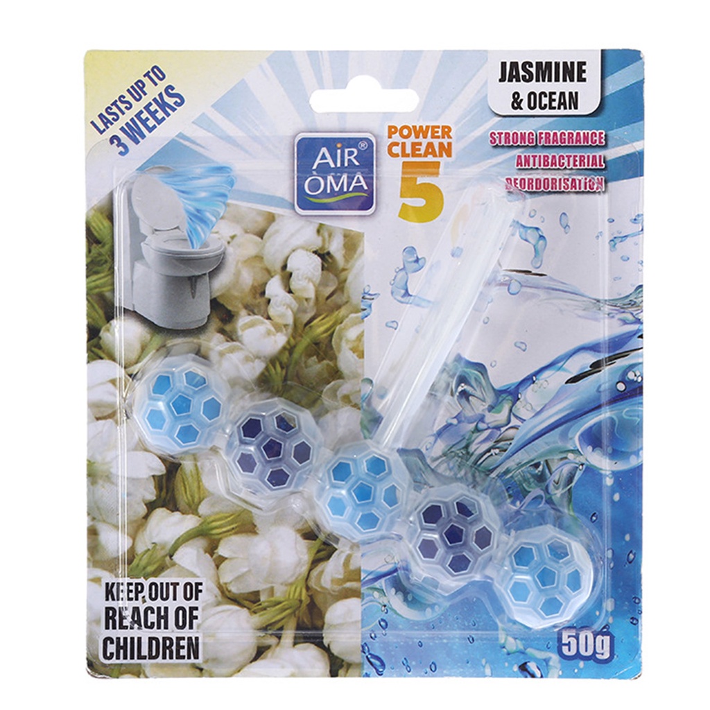 5 In 1 Toilet Cleaner Hanging Toilet Cleaning Ball 4 Fresh Fragrances