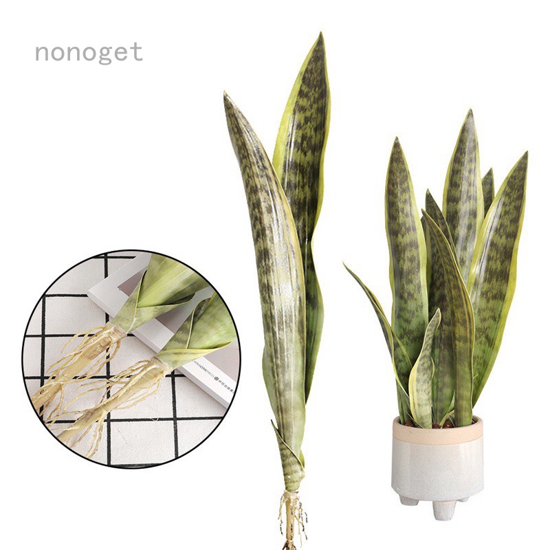 Dolove Artificial Fake Sansevieria Plant Bonsai Tree Tiger Piran Branch
